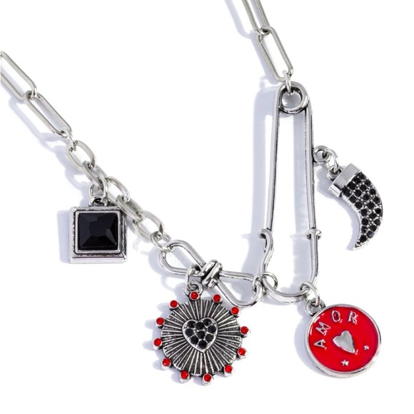 Trendy Trinket - Red Necklace - Picture 2 of 3